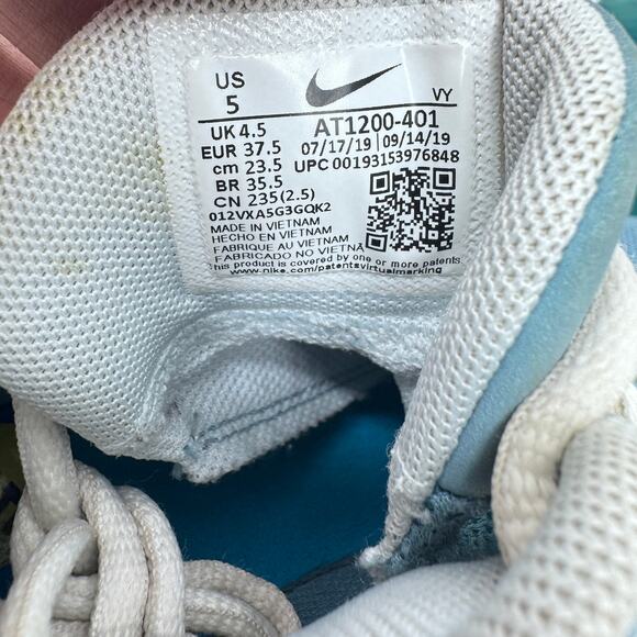 Nike Kd Trey 5 VII Cerulean Basketball Shoes Mens Size 5 Blue Lace Up AT1200-001 - Picture 9 of 9